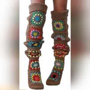 Crochet over the knee Socks